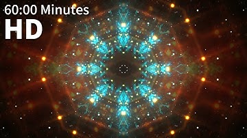 60:00 Minutes HD Kaleidoscope video Background VJ Looped Animation | Free Version Footage