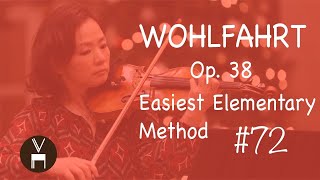 Wohlfahrt Op. 38 #72