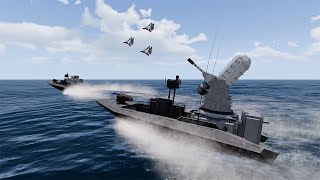 Huge Achievement! Ukrainian Maritime Convoy Intercepts Russian Airstrike - Arma 3