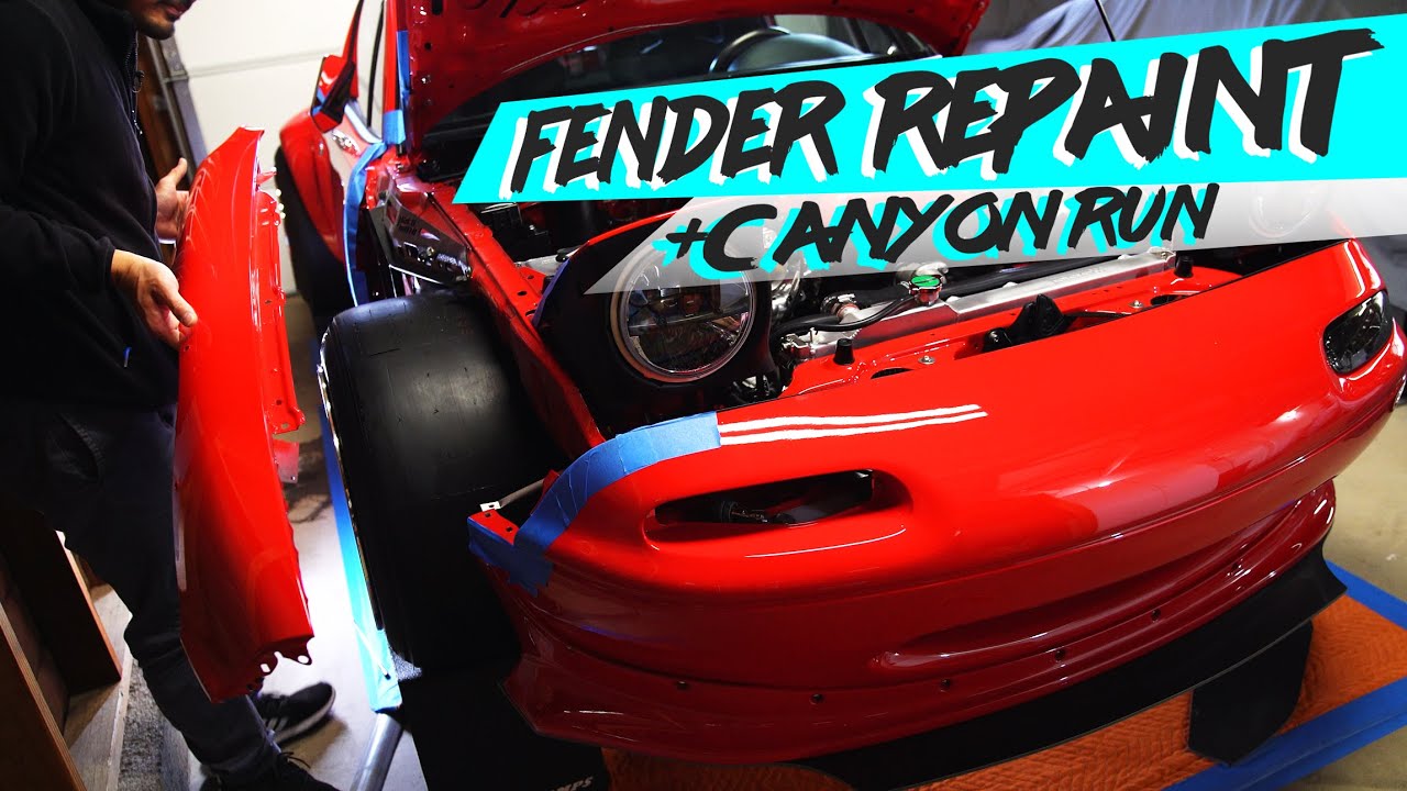 MIATA FENDER REMOVAL INTEGRA CANYON RUN OMGMIATA EP35 [4K] YouTube