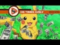 GS Times [DAILY]. Pokemon Go: Nintendo стала дороже Sony