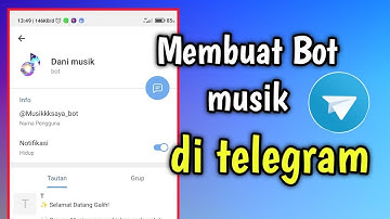 Cara Membuat Bot Musik Di Telegram