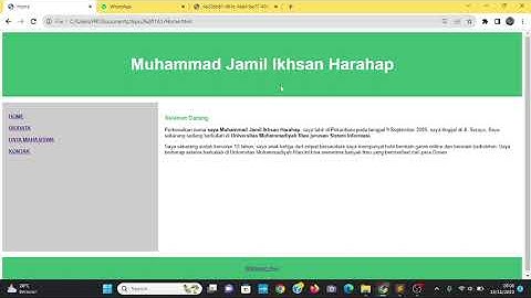 Tugas Proyek UTS Review Algoritma dan Pemrograman (Muhammad Jamil Ikhsan Harahap) 1A1