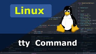 Linux Command - tty