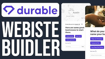 Durable Ai Website Builder Tutorial 2025 (Tutorial For Beginners)