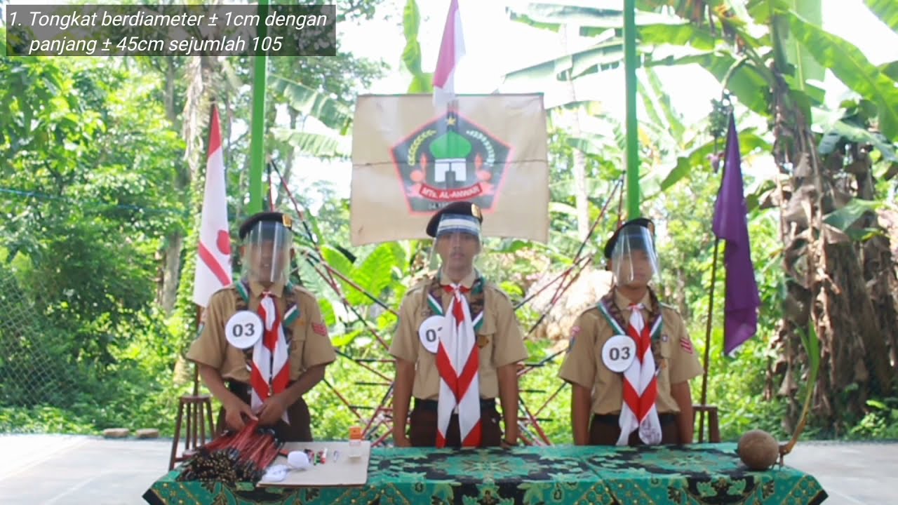 LOMBA MINIATUR PIONERING BERBENTUK ROBOT MTs AL-ANWAR PACITAN PUTRA PSC XI  SE-JAWA TIMUR