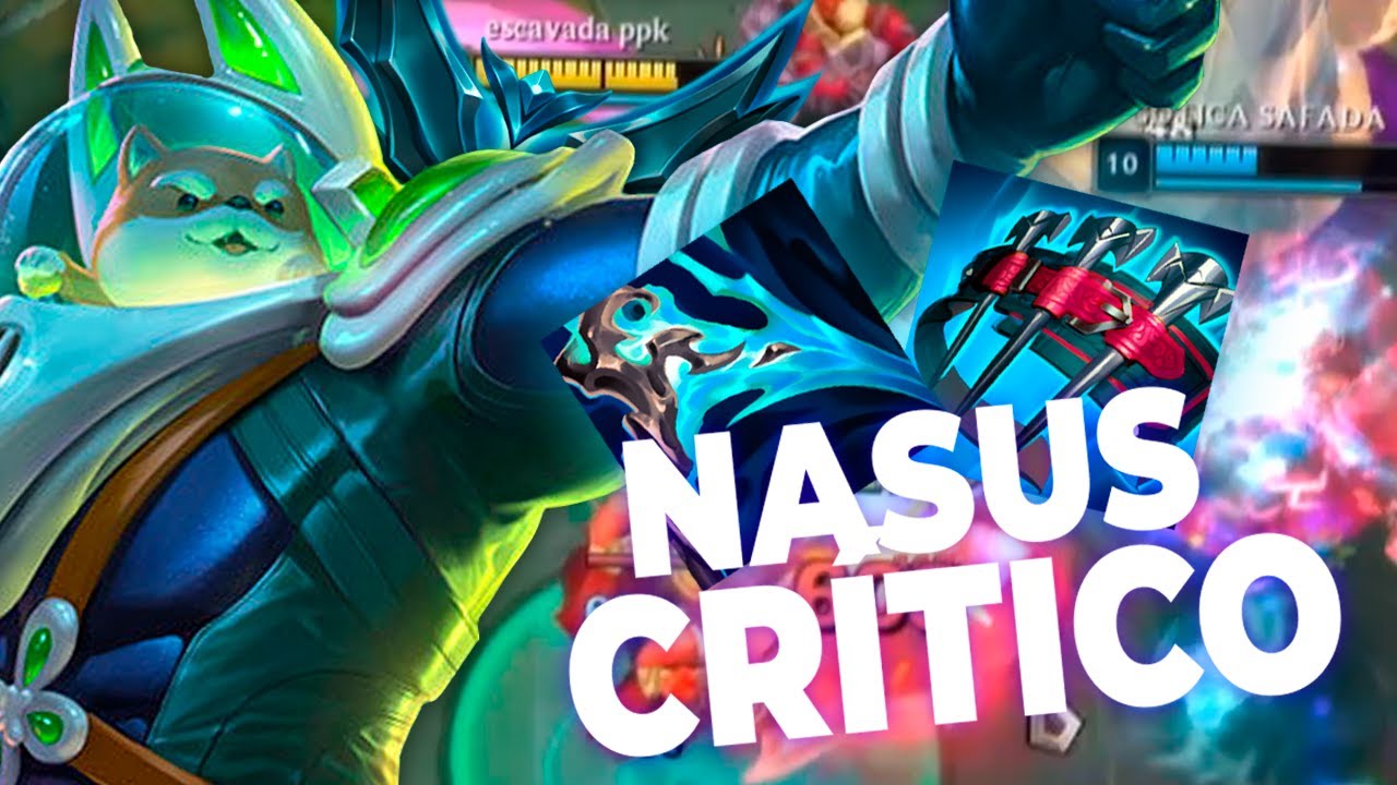 NASUS FULL CRÍTICO GANHA DE SMOLDER TOP?
