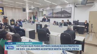 Colonel Sandro Vote That Could Determine The Mayors Removal From Office Takes Place Today