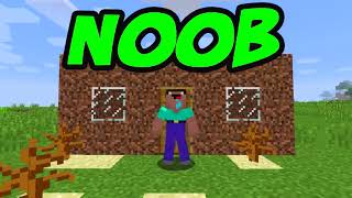 Minecraft FAMILY PREMIUM LUXURY MANSION BUILD CHALLENGE  NOOB vs PRO vs HACKER vs GOD