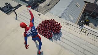 Gta 5 Spiderman Crazy Ragdolls Real Vs Fake Battle (Who Will Win?) Euphoria Physics, Funny Moments
