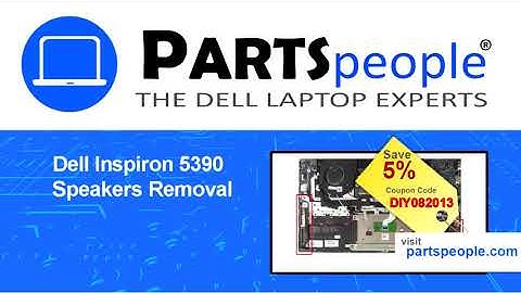 Dell Inspiron 5390 (P114G001) Speakers How-To Video Tutorial