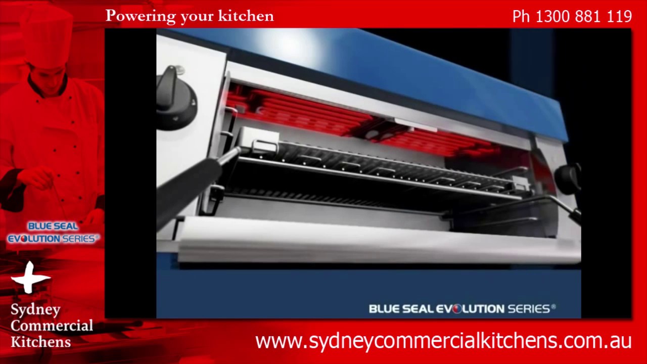 Blue Seal Evolution Series Salamander -  gas and electric salamanders