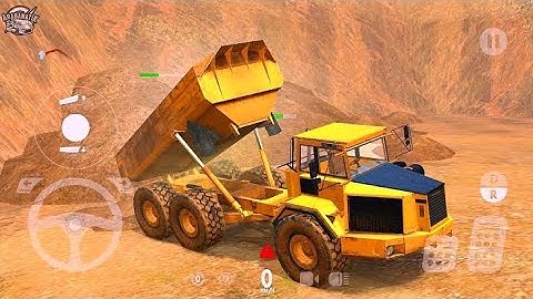 Mining Simulation with Heavy Machines Android Gameplay. Game #01. AndroMaze