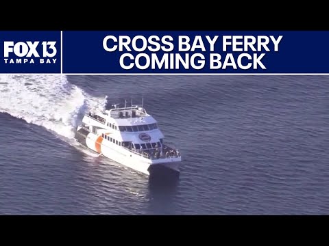 شرکت کشتیرانی کراس بی فری    خدمات خود را از تامپا به سنت پیت از سر می گیرد