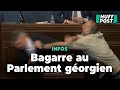 Une bagarre clate en plein parlement en gorgie