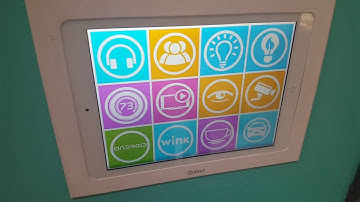 Android Tablet Smart Home Control Panel