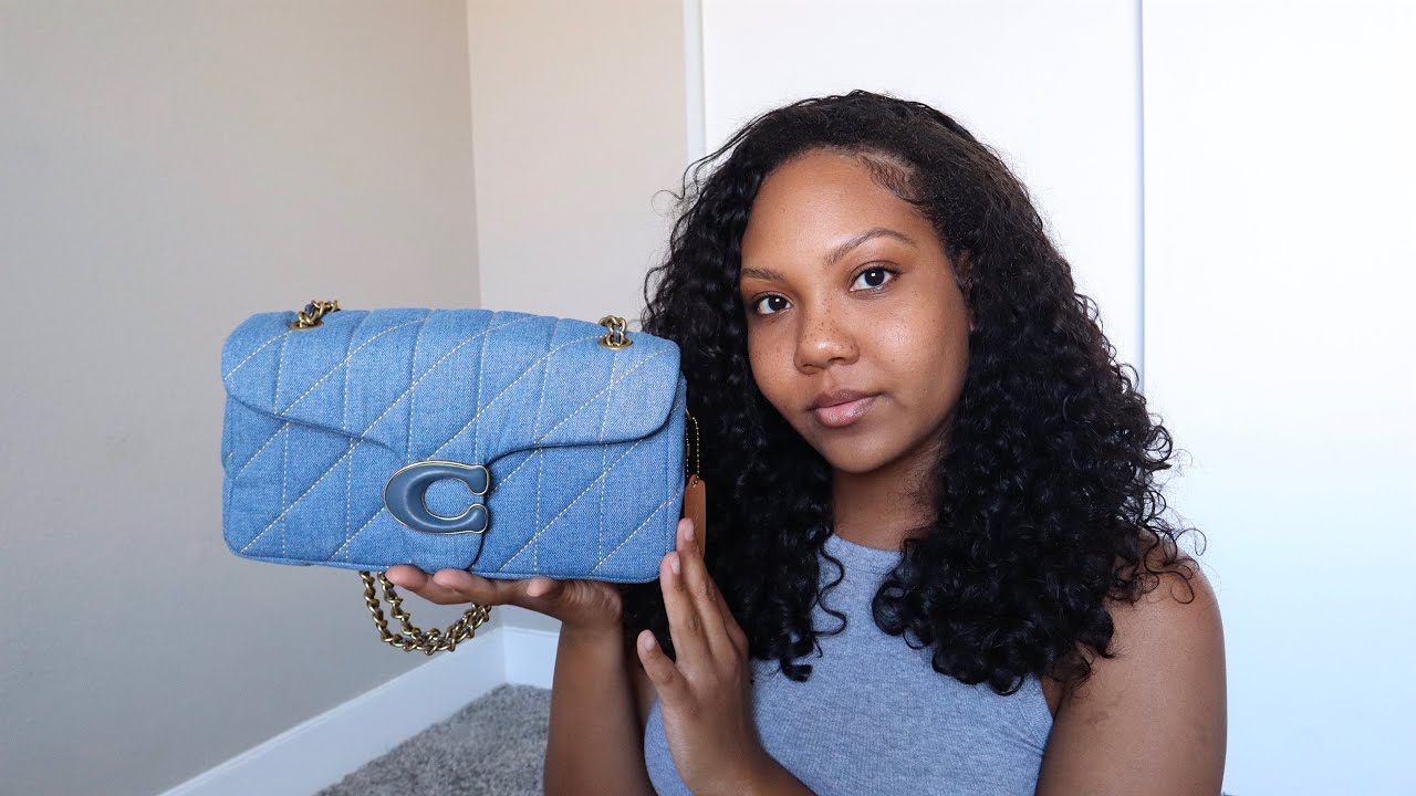 Coach Denim Tabby 26 Unboxing + Review - YouTube