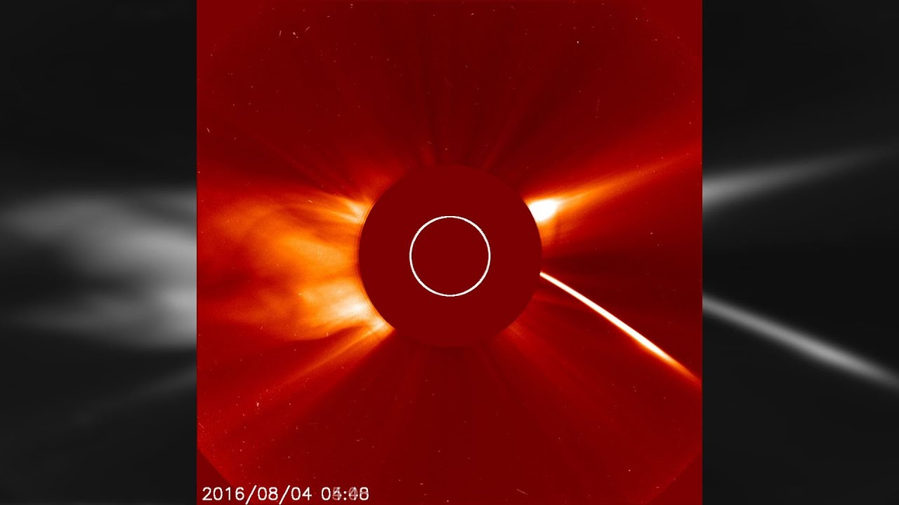 NASA's SOHO Captures A Comet Being Vaporised