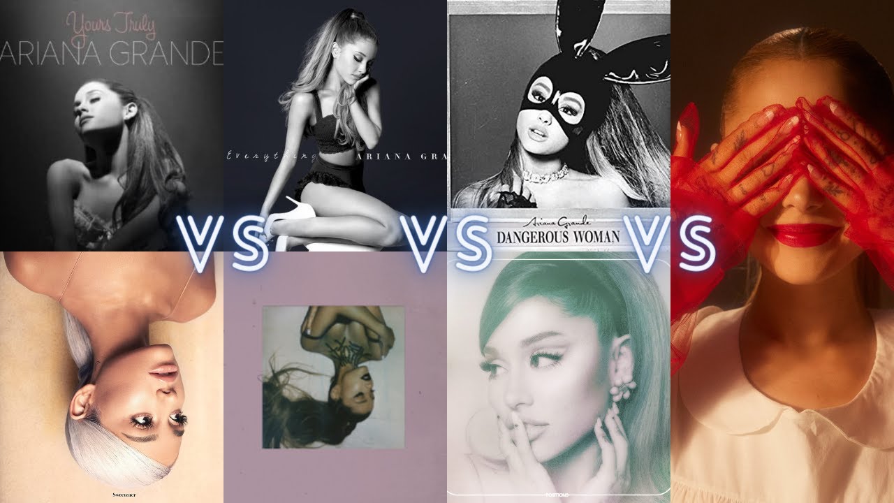 Ariana Grande Ultimate Album Battle (including eternal sunshine) - YouTube
