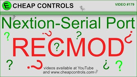 179 Nextion #recmod command - this is the lastest in my #nextion #arduino #esp32 #tutorials