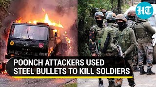 Poonch Attack: Terrorists from Pak used steel bullets; Sniper targeted Army truck | Report