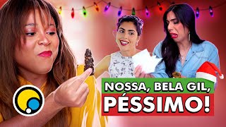 PROVANDO COMIDAS VEGANAS DA BELA GIL COM A ADAM MITCH | BLOGUEIRINHA