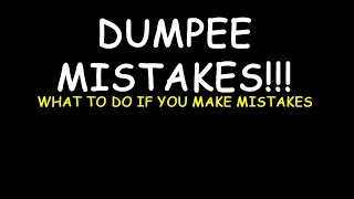 Dumpee Mistakes  What To Do If You Make Mistakes As a Dumpee (Podcast 480)
