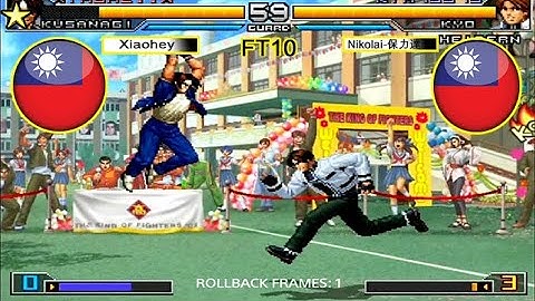 KOF 2002 UM  -   [TW] Xiaohey    VS    Nikolai-保力達  [12/04/2021] [FT10]