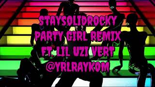 StaySolidRocky - Party Girl (Remix) FT. Lil Uzi Vert *FAST* (SPEED UP)