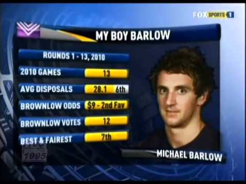 Foxtel - AFL Teams. Brian Taylor; my boy Barlow. T...
