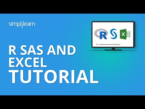R SAS and Excel Tutorial | Data Scientist Training Video