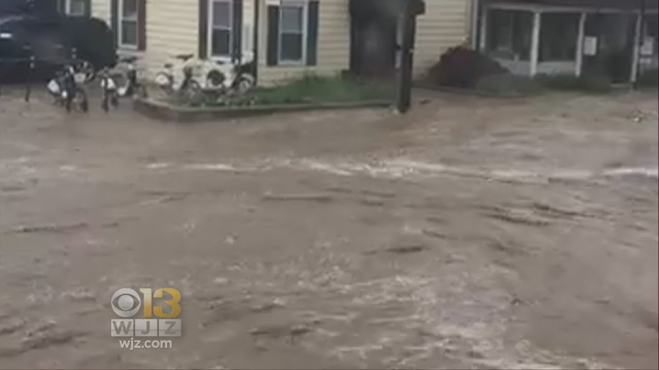 State Of Emergency Issued For Ellicott City After Flash Flooding - YouTube