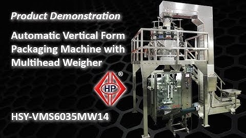 Automatic Vertical Form Packing Machine with Multihead Weigher - HSY-VMS6035MW14