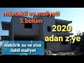 Mustakil ev maliyeti 3.bölüm #müstakilevsivamaliyeti #betonarmemaliyeti