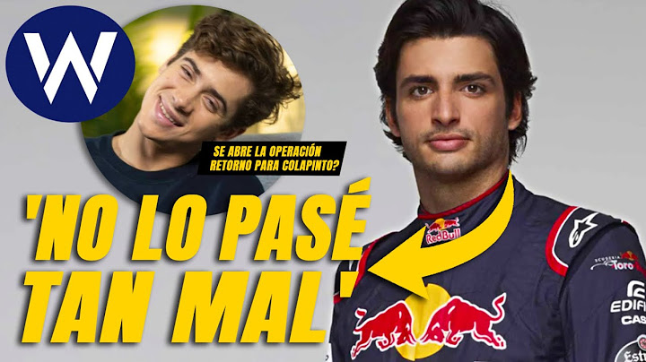 ¿Y SI SE ABRE UN ASIENTO EN WILLIAMS (2026)? ¡COLAPINTO, ATENTO A UNA ESPANTADA DE SAINZ A RED BULL!