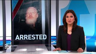 Controversial WikiLeaks founder Julian Assange arrested in London
