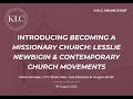 Introducing becoming a missionary church with michael goheen  timothy sheridan