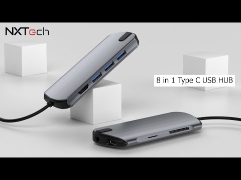 NXTech Type C HUB video Demo