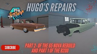 My Garage: Part 2 of the 65 Nova and Part 1 of the B200!