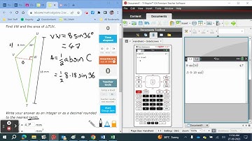 IXL: Z.22 Area of a triangle: sine formula LNQ