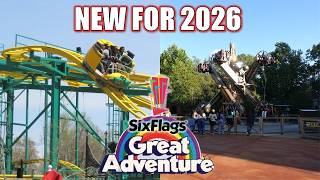 New Roller Coaster and More Coming to Six Flags Great Adventure in 2026 | News Analysis & Breakdown