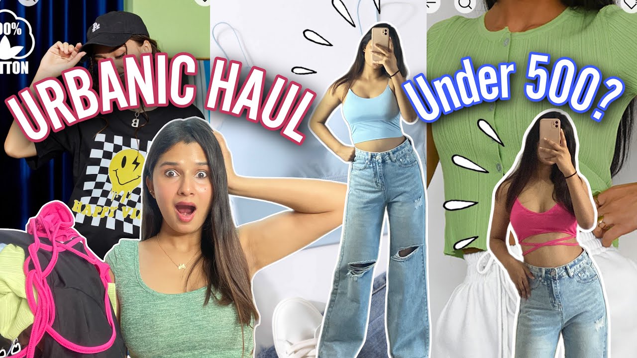 Trendy Fashionable Affordable Urbanic like Dresses under Rs.500 Haul |  Catalytic Akanshya - YouTube