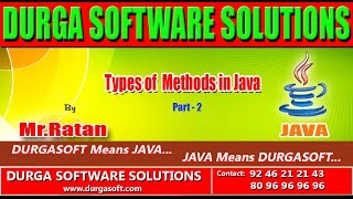 Corejava  - Basics -  Types of Methods in Java Part -  2 screenshot 2