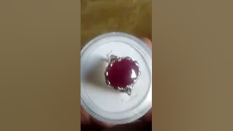 unheated untreated kabul afghanistan ruby stone rings | ruby ring ki pehchan | cutting ruby stone