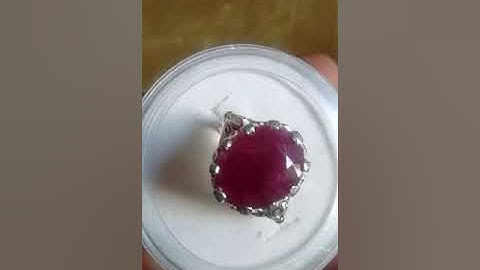 unheated untreated kabul afghanistan ruby stone rings | ruby ring ki pehchan | cutting ruby stone