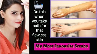 नहाने से 5 MIN पहले लगाएं यह BODY SCRUB |Skin होगी Flawless- घर में ऐसे बनाएं SKIN LIGHTENING SCRUB