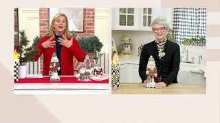 MacKenzie- Childs Cozy Christmas Nutcracker on QVC