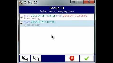 Downloading Logged files from CMC Multicon