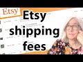 How Etsy shipping label fees look in the payment account