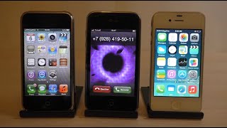Apple Iphone 2G Vs 3G Vs 4 Incoming Calls